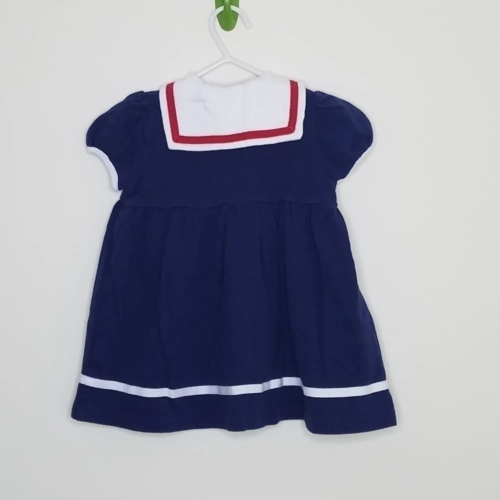 Hartstrings Anchor Sailor Dress 18m